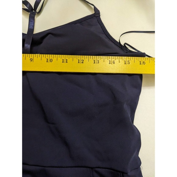 Tommy Bahama Blue Tennis Dress Racerback Pleated Skirt L Large New Skort UPF 50 - Picture 3 of 10